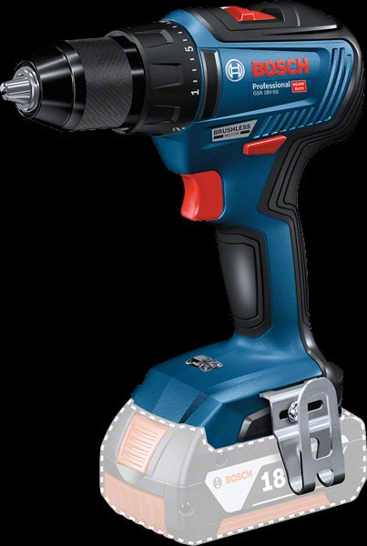 AVVITATORE BOSCH A BATTERIA 18V 55nm BRUSHLESS  GSR 18V-55 - 06019H5202