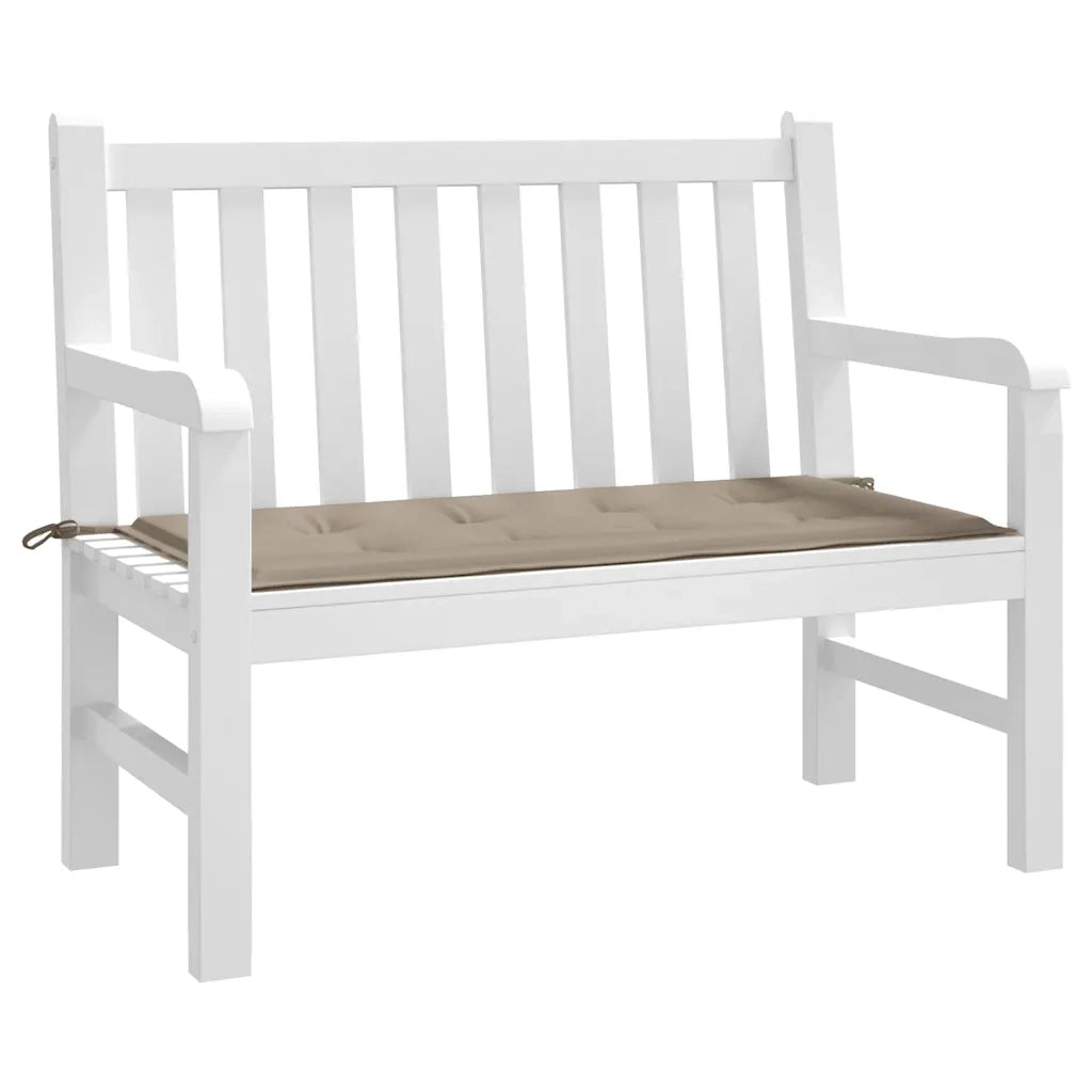 Cuscino per Panca Tortora 100x50x4 cm in Tessuto Oxford 47621