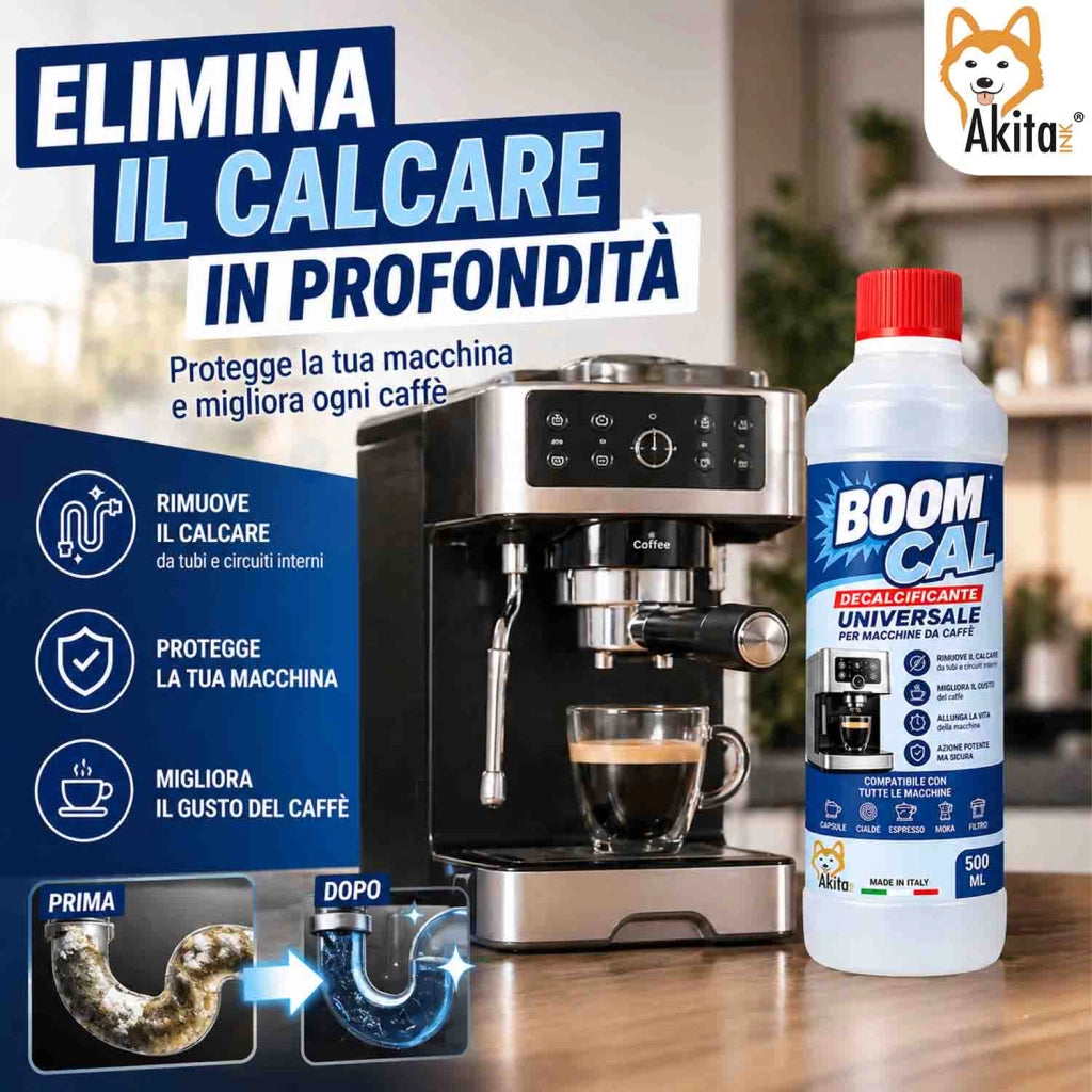 Akitaink 2 Decalcificanti Macchine Caffe 1000 ml