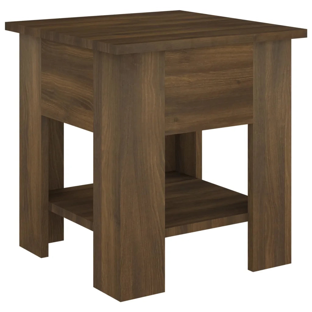 Tavolino da salotto | Tavolino da caff¨¨ | Tavolino da Soggiorno Marrone Rovere 40x40x42cm Legno Multistrato