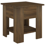 Tavolino da salotto | Tavolino da caff¨¨ | Tavolino da Soggiorno Marrone Rovere 40x40x42cm Legno Multistrato