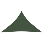 Vela ombreggiante/ombrellone 160 g/m² HDPE 5 x 5 x 6 m verde scuro 02_0009440