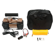 Compressore d'aria per pneumatici 12V 180W, 150PSI, 45l/min, cavo da 3m per presa accendisigari auto Breckner Germany