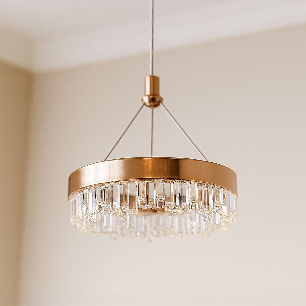 Lampada A Sospensione Led Lhj097-cp Gold