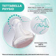 Flessini per bambini - 300 ml - Flusso rapido - 4 mesi + - Rosa