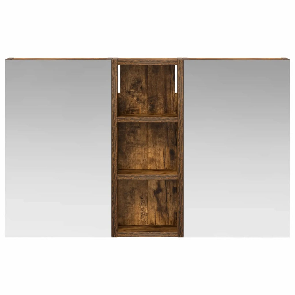 Set di Armadi da Bagno con lo scaffale 3 pcs 80 x 10,5 x 50 cm