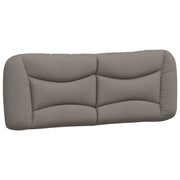 Cuscino Testiera Hvar Tortora 120 cm in Tessuto CFW7590972