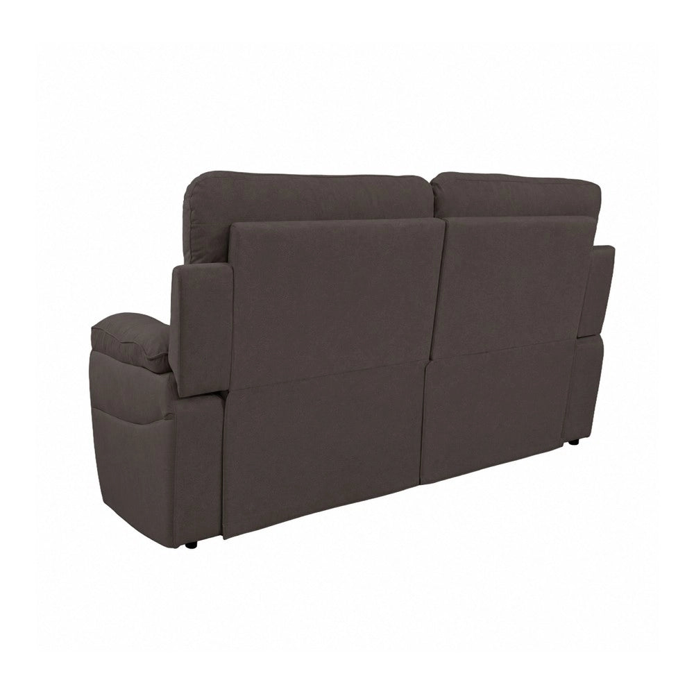 Divano 2 Posti Lineare in Tessuto Antimacchia Grigio Elefante - Modello Bostonfix Mozart 160 cm