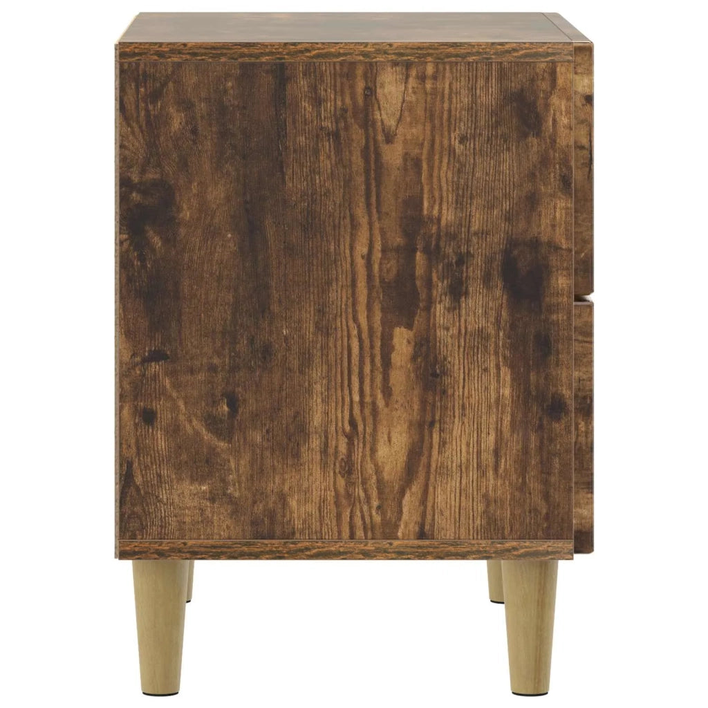 Armadio da Notte Rovere Fumo 43 x 34,5 x 48 cm 894535