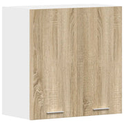 Mobiletto a parete pratico 60 x 31 x 60 cm finitura opaca design moderno legno ingegnerizzato di rovere Sonoma 02_0049692
