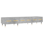Mobile TV | Armadietto TV | Mobile Porta TV Grigio Cemento 150x36x30 cm Legno Multistrato
