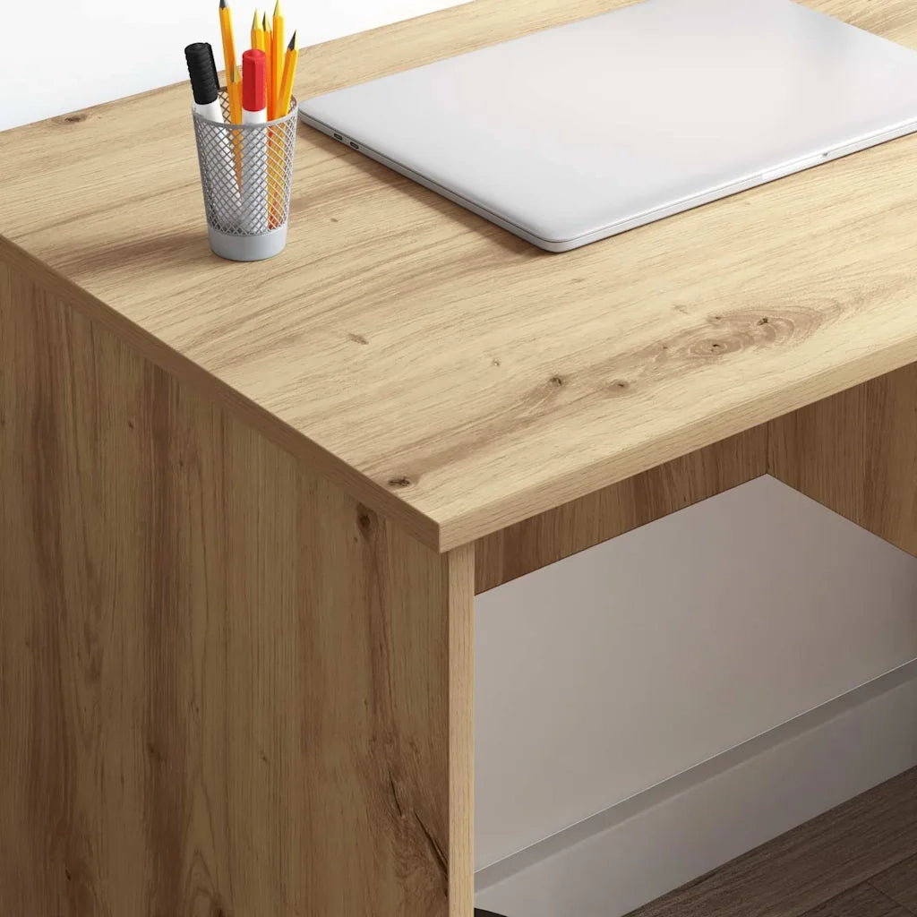 Scrivania Rovere artigianale 90 x 49 x 75 cm Legno multistrato 869273
