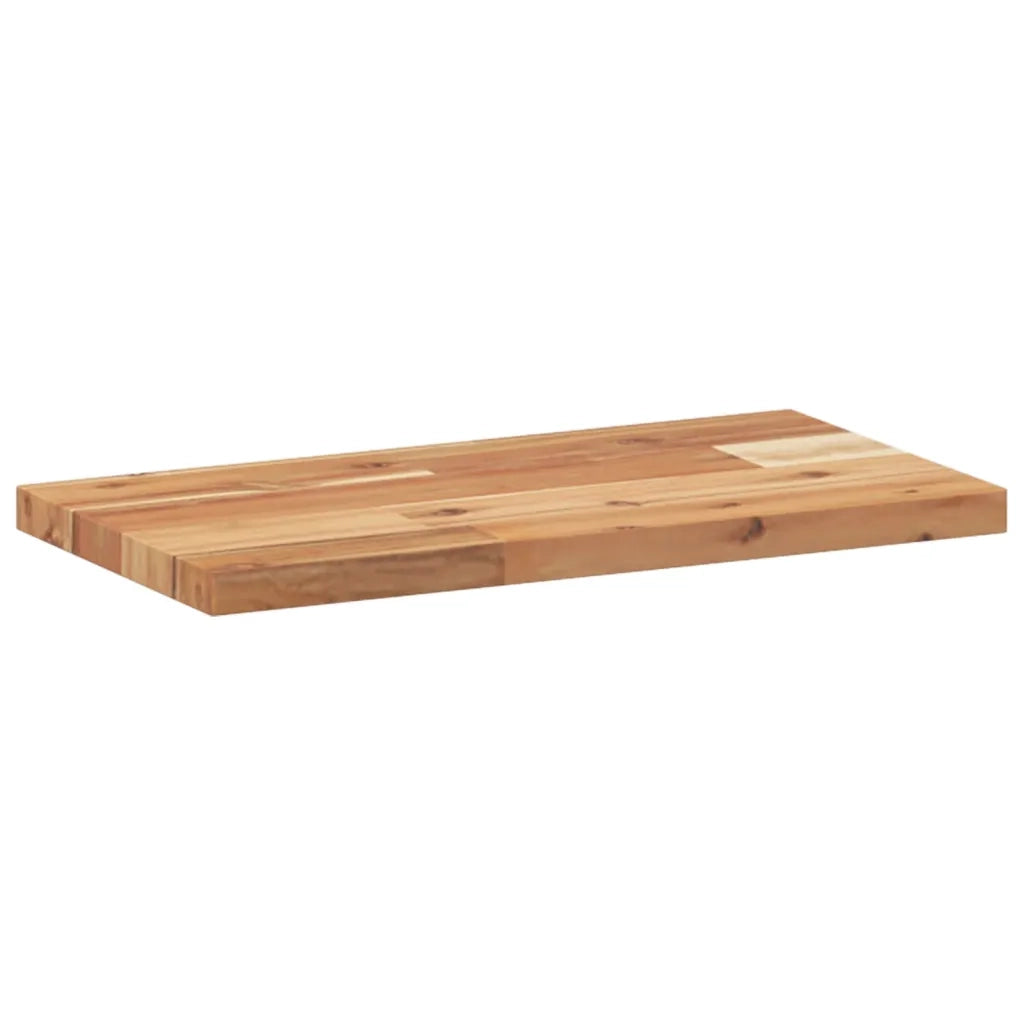 vidaXL Mensole da Parete 4 pz 60x20x2 cm Legno Acacia Rifinito a Olio