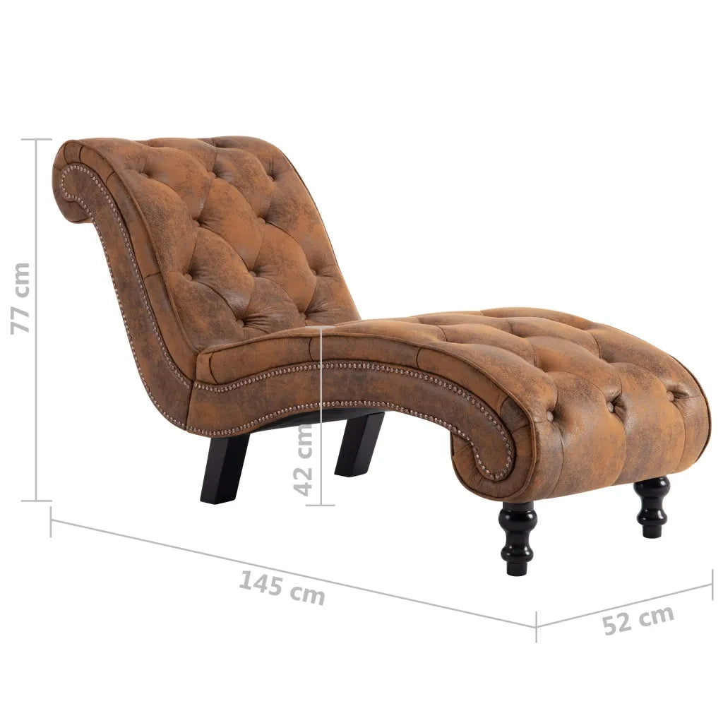Cislonga Marrone in Similpelle Scamosciata 248607
