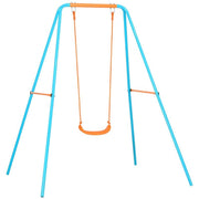 ALTALENA PER BAMBINI IN ACCIAIO CON SEGGIOLINO E PICCHETTI 163X145X181 CM