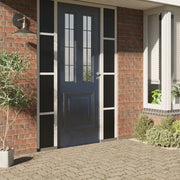Pellicola Vetri Statica Smerigliata Nera 90x2000 cm PVC 155837