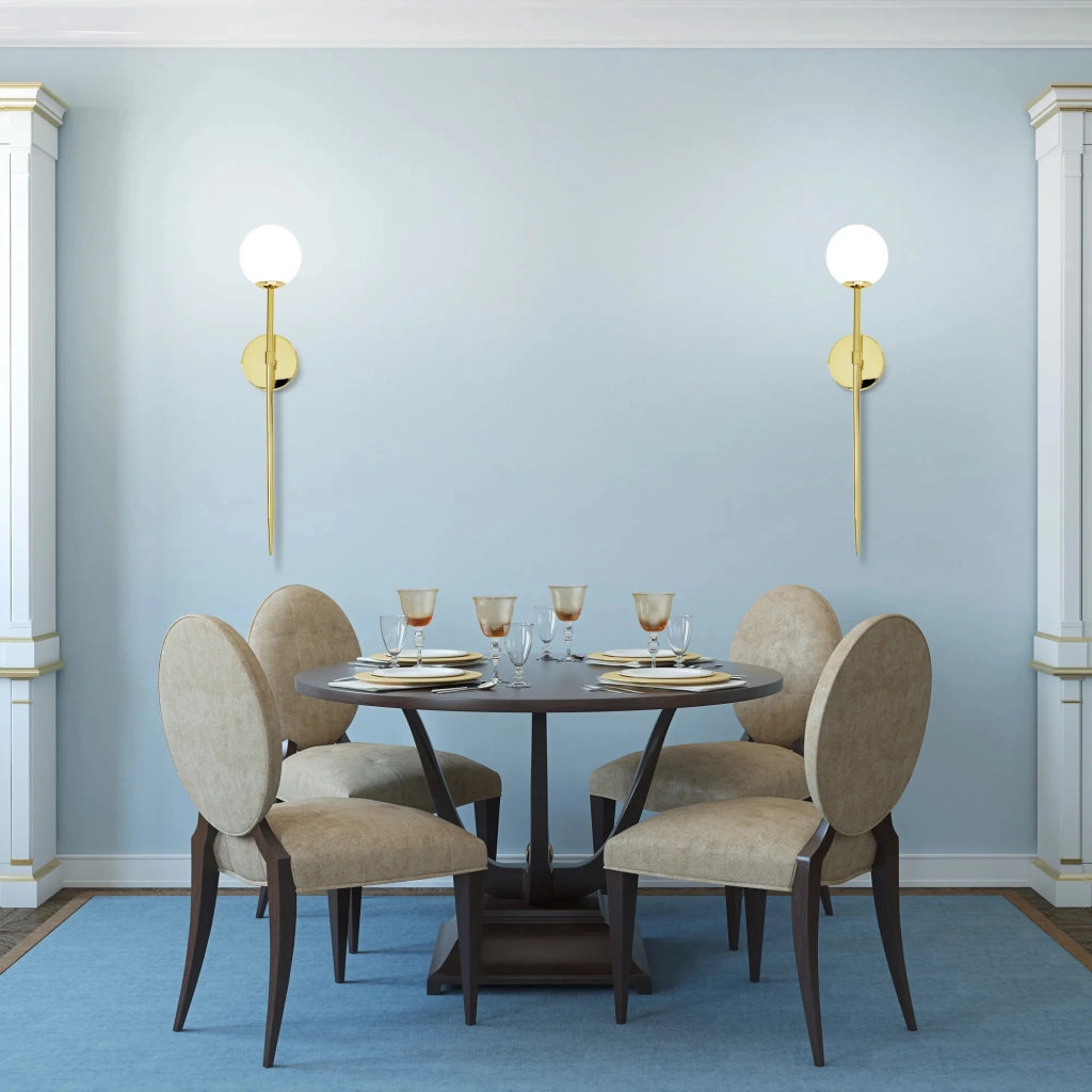 Lampada Da Muro Oro Moderno 52cm APP578-1W