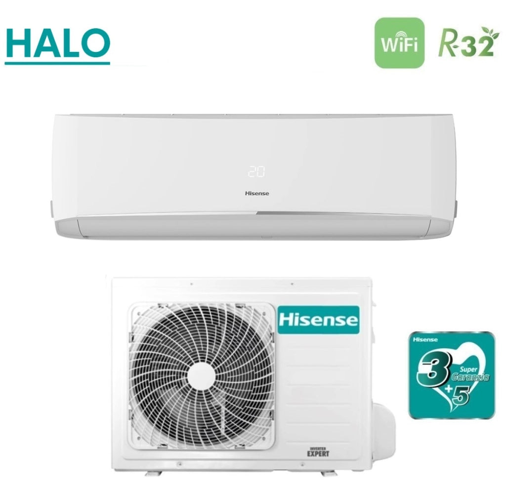 Condizionatore Hisense Halo 12000 Btu CBMR1205G R-32 Wi-Fi Integrato