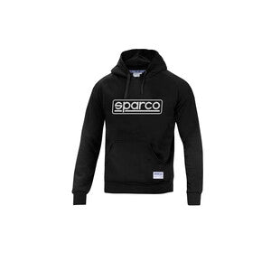 SPARCO FELPA HOODIE FRAME NERO TG M