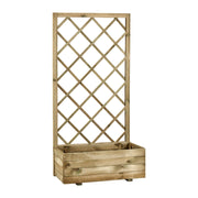 FIORIERA C/GRIGLIA MALIKA 43X80XH180  CM