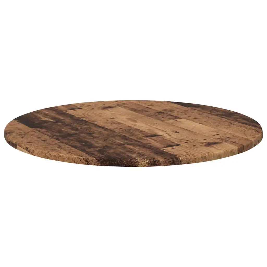 Piano del tavolo Legno vecchio Ø 60 x 1,5 cm Legno multistrato 880409