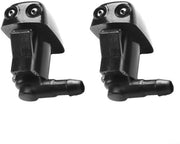 Wasserimmissione per auto di alta qualità - Sproeietti - Per Mazda 3/5/6/RX-8 - Installazione facile - 2 pezzi - Nero - Wasserimmissione per auto