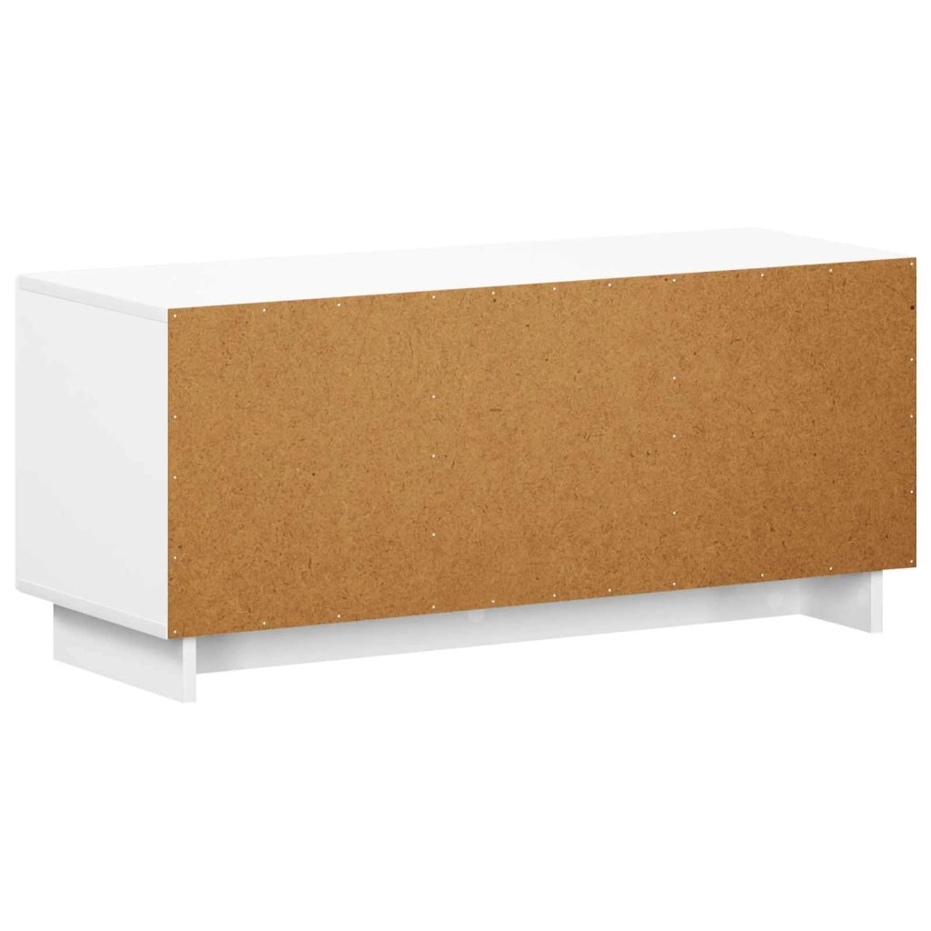 Supporto TV 90 x 34.5 x 40 cm Bianco Lucido 8011571