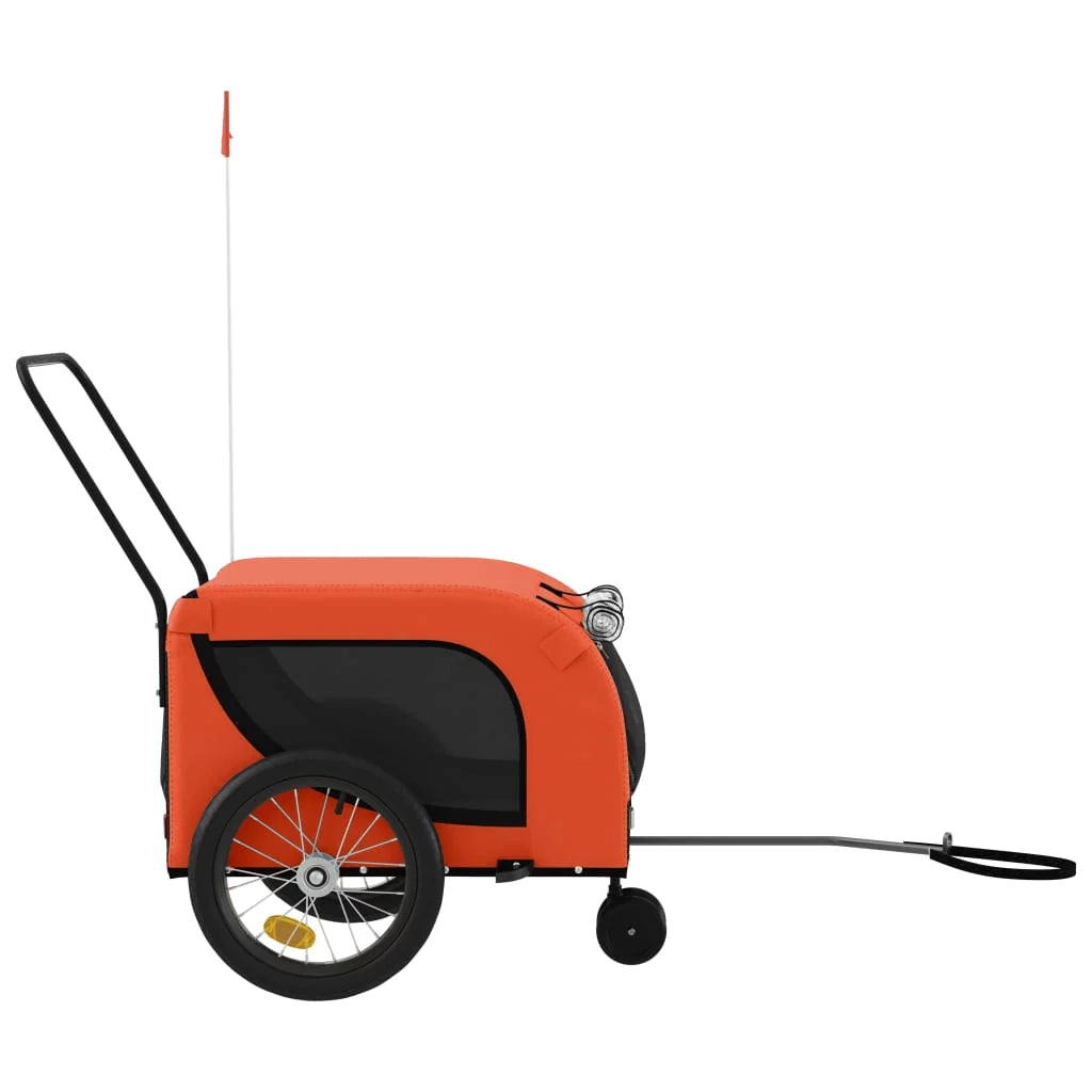 Rimorchio/carrello per animali domestici arancione 02_0044347