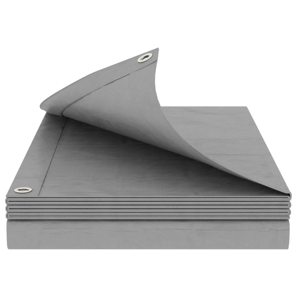 Telo con Occhielli Grigio Chiaro 8 x 10 m 180 gsm PE 42039317