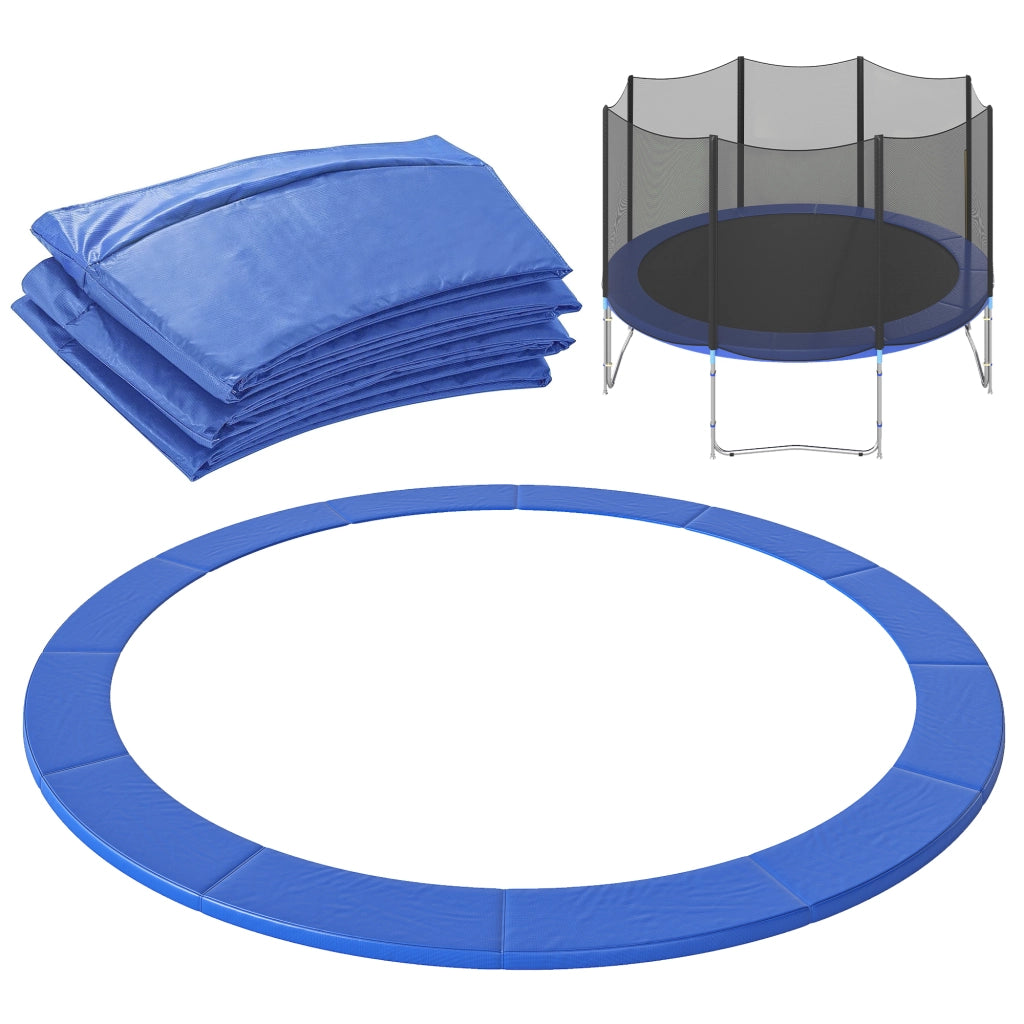 Copertura Imbottita per Trampolino Elastico ¨C Minimal ¨C Blu, ?366cm