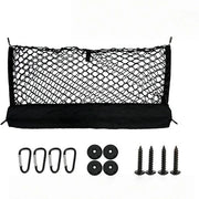 Opbergnet universale per bagagliaio, in un pezzo, con viti e ganci, adatto per veicoli commerciali, camper, caravan e barche. (Opbergnet per tas inferiore - 110*40cm)