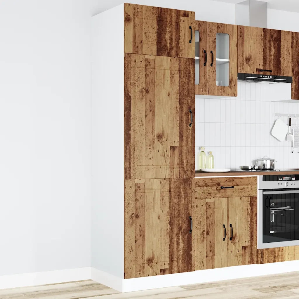 Armadio da Cucina Kalmar Legno Vecchio in Legno Multistrato 853635