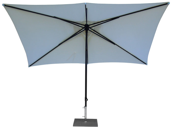 Ombrellone da Giardino 3x2 m Palo Ø35 mm in Alluminio Maffei Kronos Ecrù