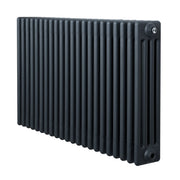 Radiatore Tradizionale 4 Colonne Orizzontale Riscaldamento Antracite 600x1010 mm