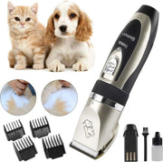 Rimuovitore di Pelliccia di Animali - Pelliccia di Animali - Tondeuse per Animali Senza Fili - Ricaricabile con Raschietto Ceramico e 4 Accessori