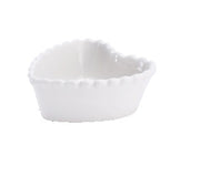 1 Pezzo Ciotola da Cucina in Ceramica Forma Cuore 11,5 x 11,5 x 4 cm