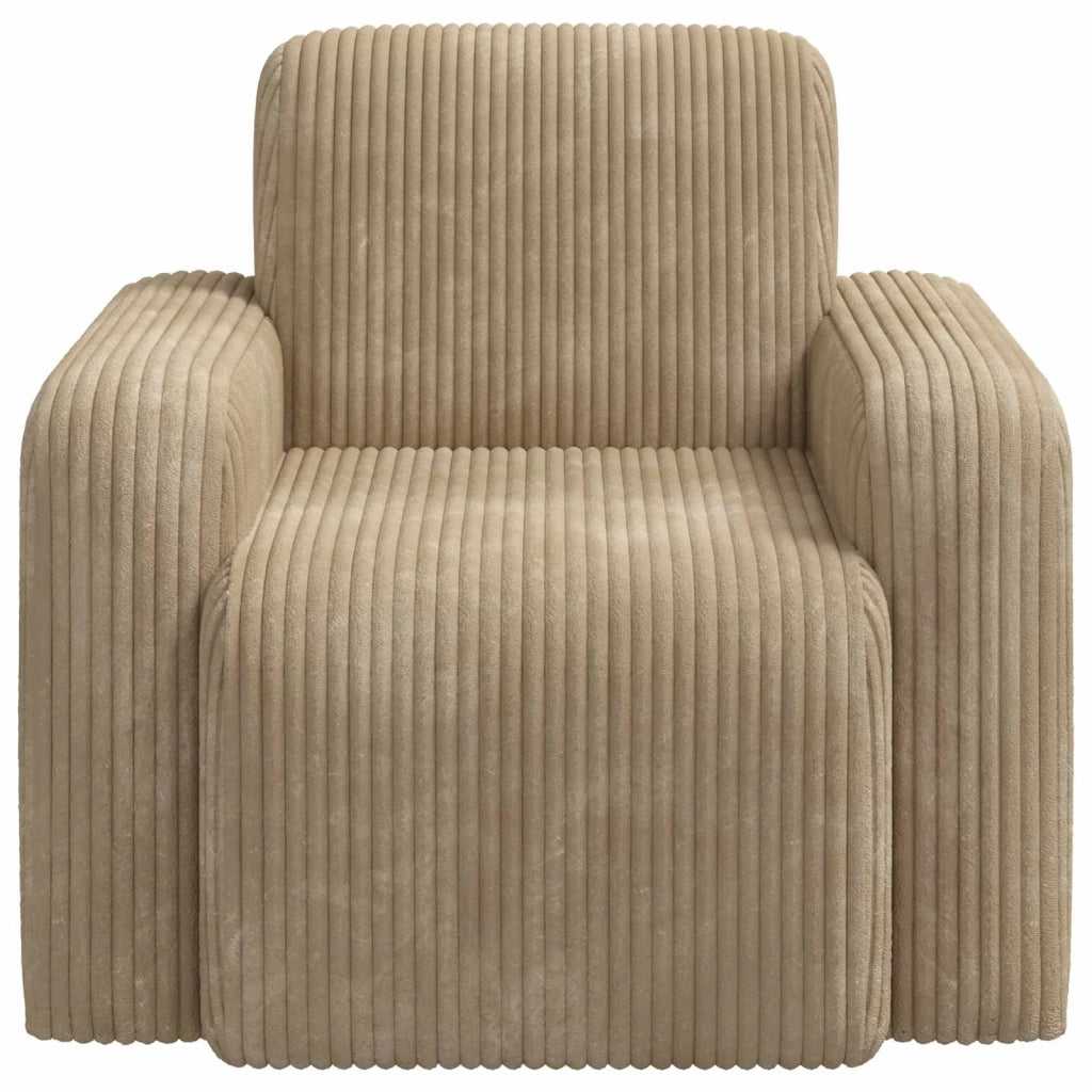 Poltrona Tortora corduroy 42042446