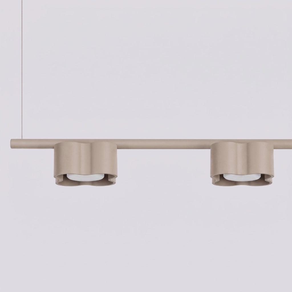 Lampadario OVIO 4 tortora Gx53