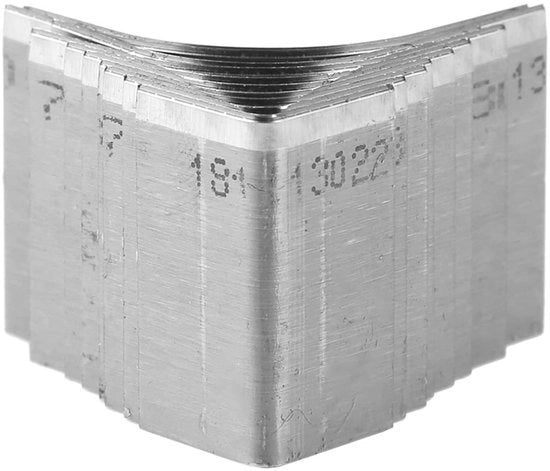 Set di Stappi per Portefeuille o Cinture - 10 Stappi - Leggero - Materiale di Alta Qualità - Progettazione Compatta - Piastra