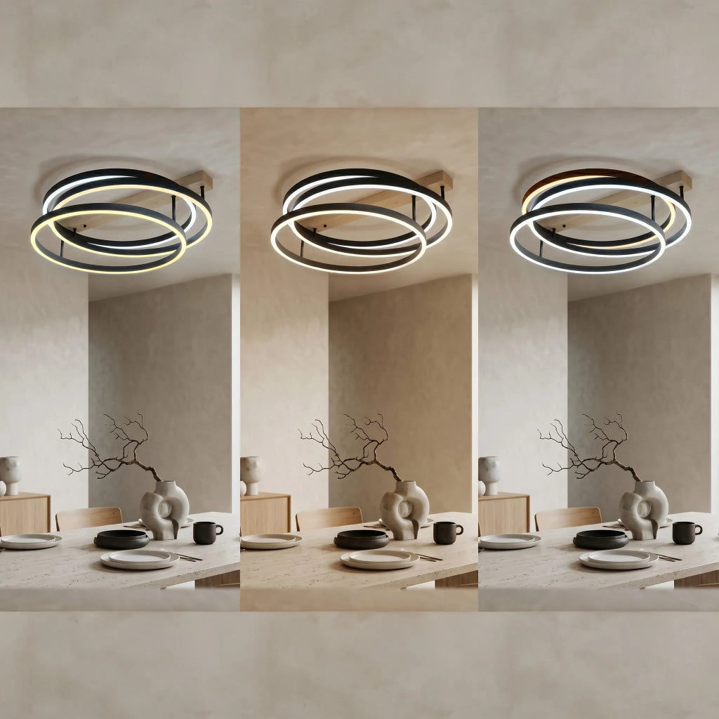 Lampada Da Soffitto Led Swe058-c Black