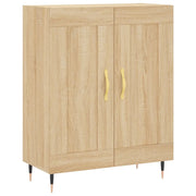 Credenza | Madia | Buffet da pranzo | Armadio da pranzo Rovere Sonoma 69,5x34x90 cm in Legno Multistrato