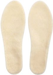 Inlegzoli per donna in pelle di pecora, con imbottitura di lana di alta qualità, confortevoli e soffici, 1 pezzo, misura 41-42/270 mm