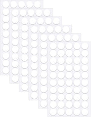 Stopverf 300 Stuks - Zelfklevend - Verwijderbaar - Spoorloos - Diameter 20 mm - Adatta per vetro/muro/metallo legno/keramica/plastica - Adesivo rimovibile