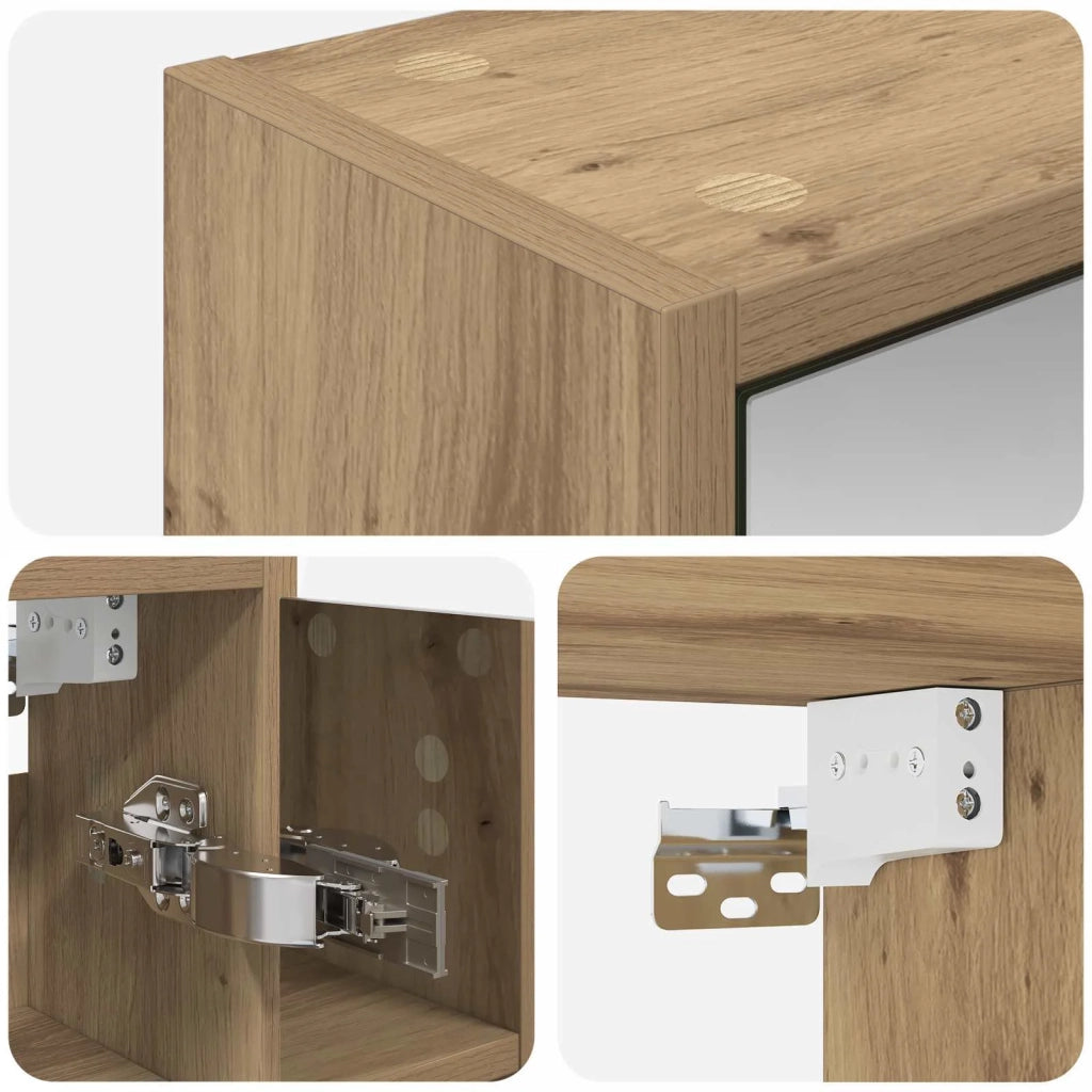 Mobiletto per specchio da bagno Rovere Artigianale 889158