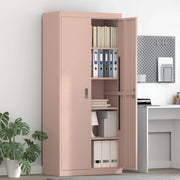 Armadio Rosa 80 x 40 x 180 cm Acciaio