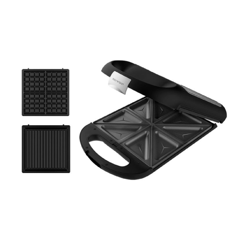 CECOTEC 03112 - Tostapane per sandwich Rock'nToast Family 3in1
