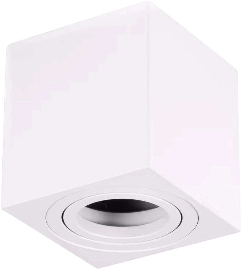 Plafoniera quadrata BIMA ML7012 GU10 bianca Milagro