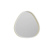 Ecaris A/P Lampada da Parete Specchio con Led 25W+5W CCT 3000K-4000K Dimmerabile, Struttura Alluminio New Beige - Gealuce
