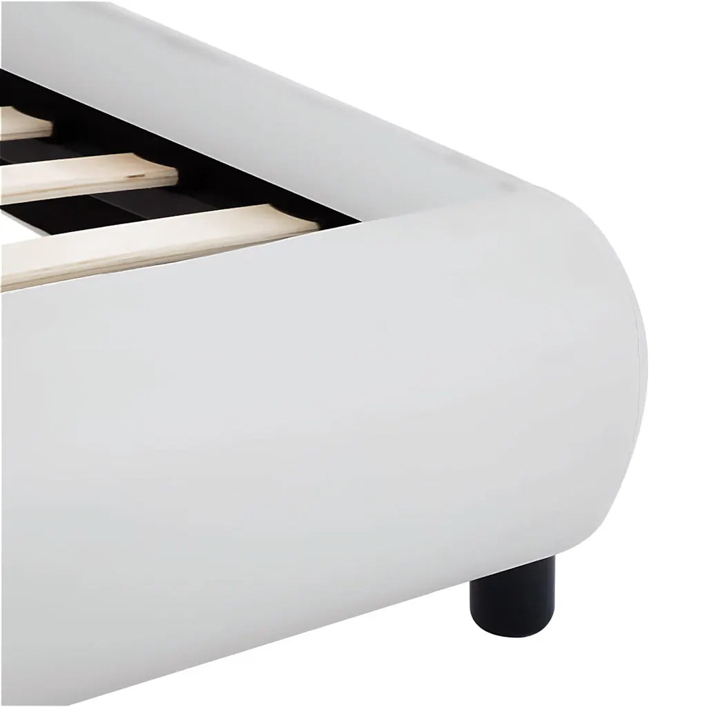 Giroletto con LED Bianco in Similpelle 160x200 cm 285490