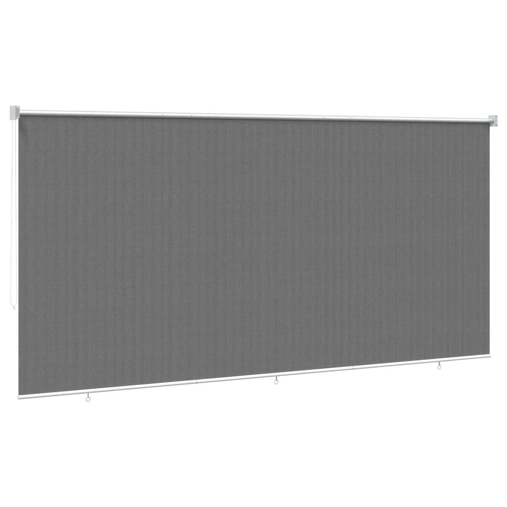 Tenda a Rullo Esterno Blocco UV 90% Grigio Chiaro 350 x 140 cm 42036127